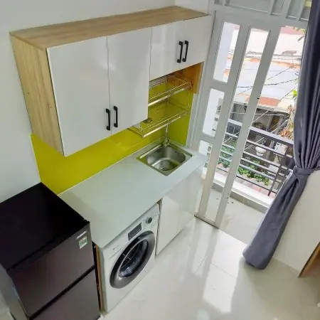 Cho Thuê Phòng Có Gác, Ban Công Siêu Thoáng, Máy Giặt Riêng Gần Nguyễn Văn Trỗi, Giáp Q1, Q3