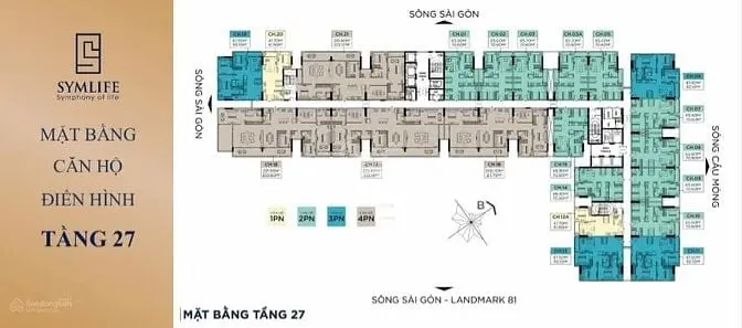 Symlife Suất Nội Bộ Căn Hoa Hậu View Đẹp, Giá Bán Và Chính Sách Ưu Đãi