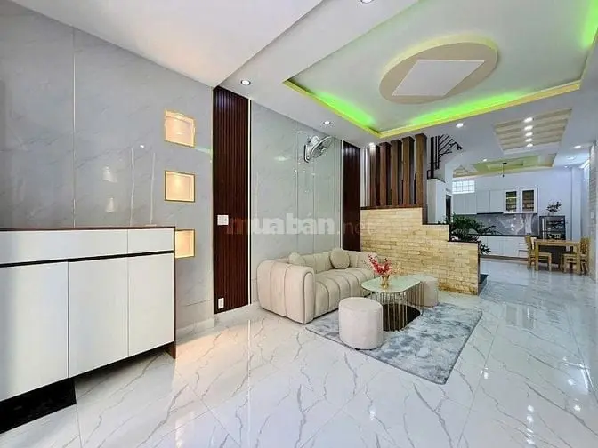 Gần Lotte Nguyễn Văn Lượng. Diện Tích 53.3M² Xây 1 Trệt 2 Lầu, Sổ Sẵn