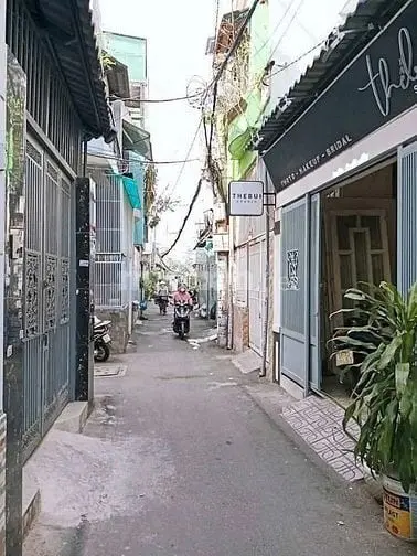 Cho Thuê Nhà 2 Mt Hẻm Thông 4M. Sau 1 Căn Mt Lê Văn Thọ. Giá 10Tr/Th