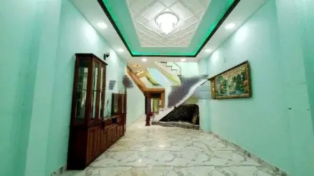Cho Thuê Nhà Nc, Hẻm Hương Lộ 2, Bình Tân. 1 Trệt 1 Lầu, Sân Thượng, 3Pn 4Wc, 80M2 - 9,5Tr/Tháng.