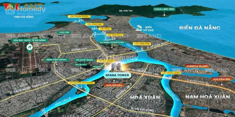 Căn Hộ Cao Cấp Hoà Xuân - Spana Tower