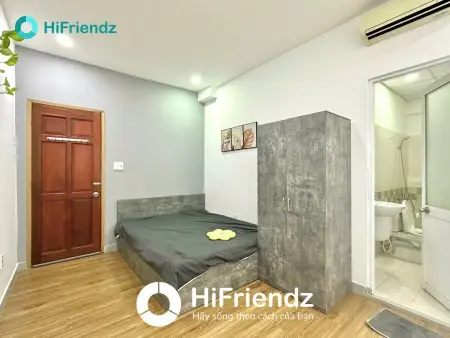 Cho Thuê Phòng Studio 29M2 Giá Rẻ Gần Đh Sư Phạm – Full Nội Thất / Ban Công – Gần Chợ Phạm Văn Hai