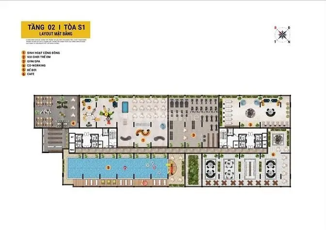 Căn Hộ Spana - Nhận Booking 50Tr