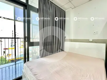 Căn Hộ 1 Phòng Ngủ Vừa Có Cửa Sổ Vừa Tách Bếp Nằm Ngay Chợ Tân Quy Siêu Gần Lotte, Tdtu, Q4, Q8,…