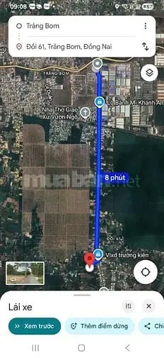 Cơ Hội Đầu Tư: Đất Thổ Cư 125,1M² Gần Kcn Bàu Xéo & Giang Điền - Giá 1