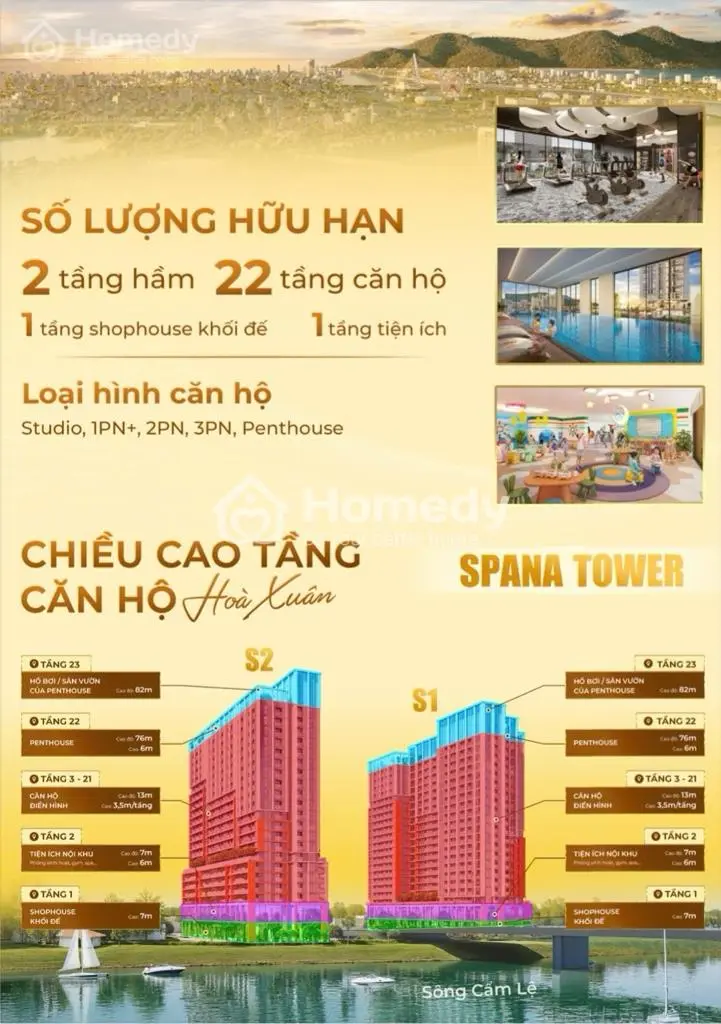 Căn Hộ Cao Cấp Hoà Xuân - Spana Tower