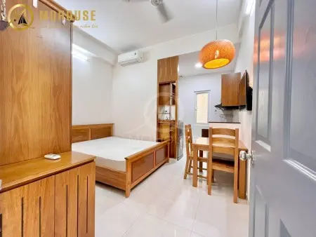 Phòng Trọ Cao Cấp - Thang Máy/Bảo Vệ - Full Nội Thất - Khu Sân Bay
