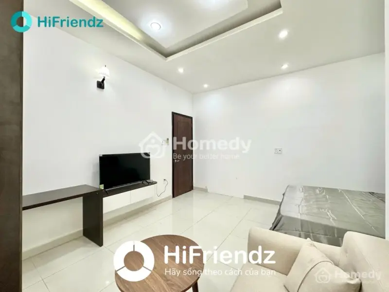 Căn Hộ 1 Phòng Ngủ, Đầy Đủ Tiện Nghi, Full Nội Thất Cao Cấp Sát Bên Phan Xích Long, Phú Nhuận