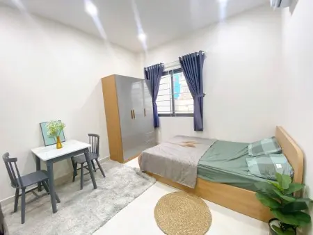 Căn Hộ Studio Full Nội Thất Có Cửa Sổ Lấy Ánh Sáng Gần Đại Học Văn Hiến