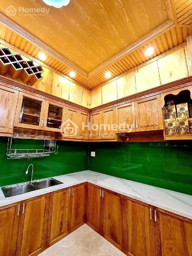 Siêu Phẩm Gỗ Tự Nhiên Toàn Nhà 1 Trệt 1 Lầu Đường Số 2 P 16 Quận Gò Vấp
