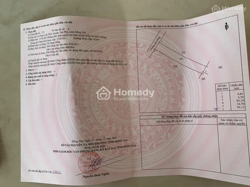 Chính Chủ Bán Đất Hẻm Đường 600A, Đối Diện Ubnd Xã Nam Cát Tiên