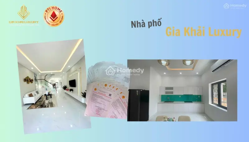 🏡 Bán Nhà Phố Gia Khải Luxury – Biểu Tượng Sống Mới Tại Tp. Bến Cát, Bình Dương