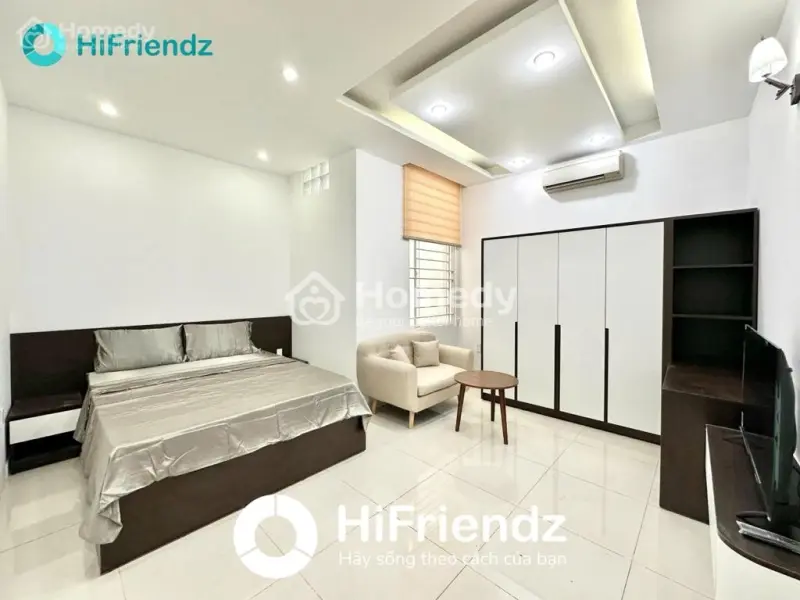 Căn Hộ 1 Phòng Ngủ, Đầy Đủ Tiện Nghi, Full Nội Thất Cao Cấp Sát Bên Phan Xích Long, Phú Nhuận