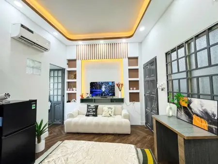 Cho Thuê 1Pn Tách Bếp, Full Nt Cao Cấp, Nvs Riêng Ở Được 2 - 3 Người Giá Chỉ 6X