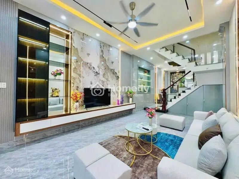 Bán Nhà 1 Trệt 2 Lầu 120M2 Đường Hồ Văn Cống, Đường Hẻm Xe Hơi Ra Vào Thoải Mái