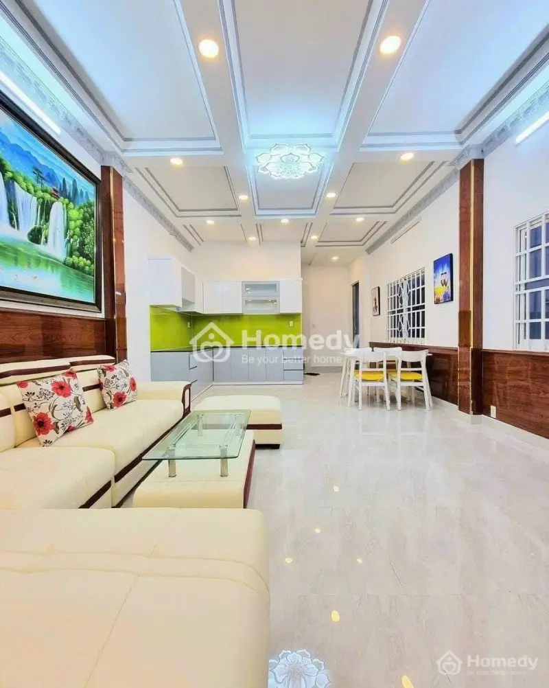Nhà Hẻm 5M Nguyễn Thái Bình Tân Bình. Dt 58M2/ Giá 2 Tỷ 650. Sổ Hồng Riêng, Đường Ô Tô Giá Còn Tl