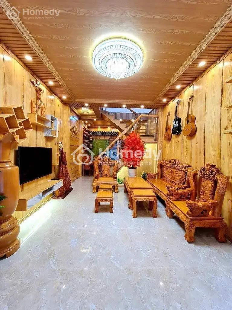 Siêu Phẩm Gỗ Tự Nhiên Toàn Nhà 1 Trệt 1 Lầu Đường Số 2 P 16 Quận Gò Vấp