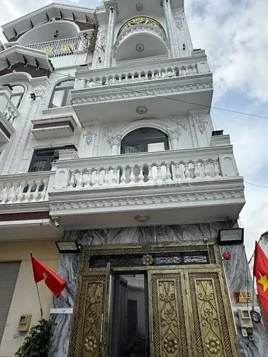Bán Nhà 703/22 Lê Trong Tấn,4-14M2 4Lầu 5Pn,6.05Ty. Kế Công Viên Hẻm8M