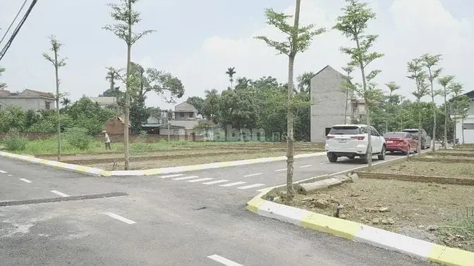 Bán Đất 104M2 (Dtích 5,8X18M) Chỉ 48Tr/M2, Full Thổ Cư 100% Hoà Lạc-Hn