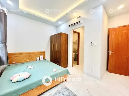 Phòng Full Nội Thất, Thang Máy, Máy Giặt Riêng Cách Ngã Tư Bốn Xã Chỉ 1,5Km