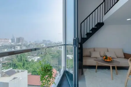 Căn Hộ Quận 7 Full Nội Thất Ban Công Lớn - Duplex Gần Rmit, Lotte, Crescent Mall, Sunrise, Him Lam