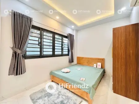 Phòng Full Nội Thất, Thang Máy, Máy Giặt Riêng Cách Ngã Tư Bốn Xã Chỉ 1,5Km