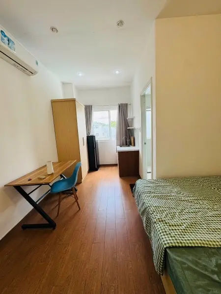 Cho Thuê Phòng Studio Siêu Sang Cửa Sổ Siêu Thoáng Thang Máy Gần Chợ Tân Định,Công Viên Lê Văn Tám,