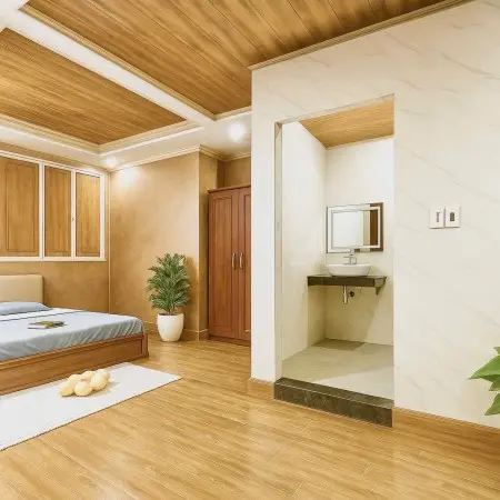 Căn Hộ Riêng Biệt Nguyên Lầu – Máy Giặt, Bếp Riêng