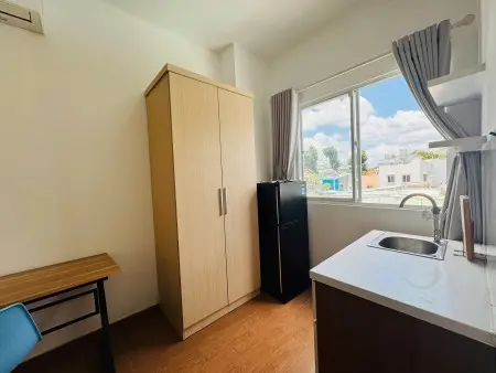 Cho Thuê Phòng Studio Siêu Sang Cửa Sổ Siêu Thoáng Thang Máy Gần Chợ Tân Định,Công Viên Lê Văn Tám,