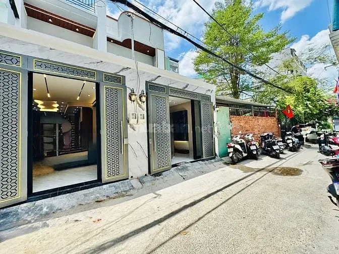 Chính Chủ Bán Nhà Đẹp Mới Xây Đúc 1Lầu 3Pn Hẻm Xe Hơi Vô Nhà