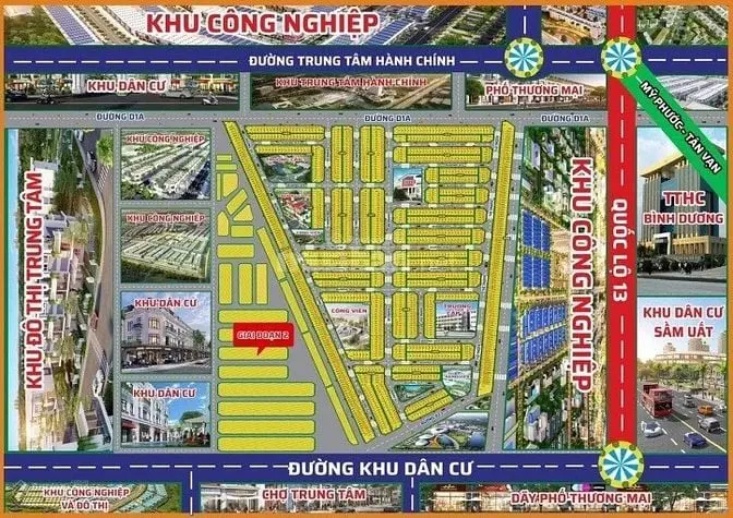 Giá Cực Sốc! 1Tỷ790 Đất Nền Dự Án Centrol Point Nằm Ngay Ql13