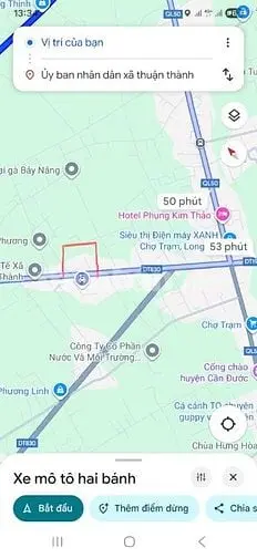Bán 4,023M2 Có 1,022 Thổ, 2Mt Đường T830, Mỹ Lệ, Cần Đước, La