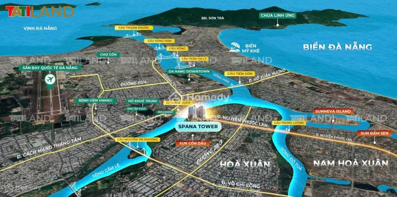 Chỉ 700 Triệu Sở Hữu Ngay Căn Hộ Trung Tâm Hòa Xuân - Spana Tower