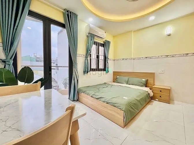 Căn Hộ Studio Ban Công Full Nội Thất Ngay Gần Cầu Kiệu Đi Quận 1