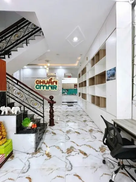 Cho Thuê Nhà Đẹp Nc, Đường Liên Khu 5-6 Gần Tktq, Bình Tân. 6 X 16M. 3Pn 3Vs, Full Nội Thất, 18Triêụ