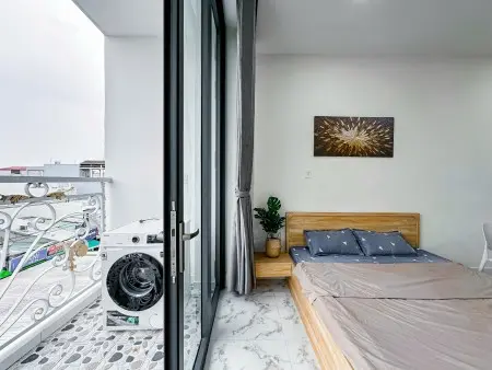 Cho Thuê Căn Hộ Quận 7 - Studio Full Nội Thất Ban Công Lớn Ngay Tân Kiểng - Gần Rmit, Lotte, Sunrise