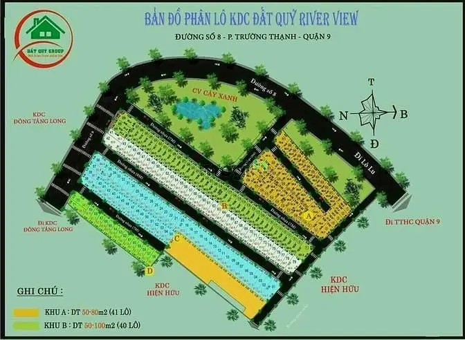 Bán Đất Hẻm 8M Thông , Đường 8 Lò Lu ,Trường Thạnh, Q9. 3 Tỷ 500/57M2