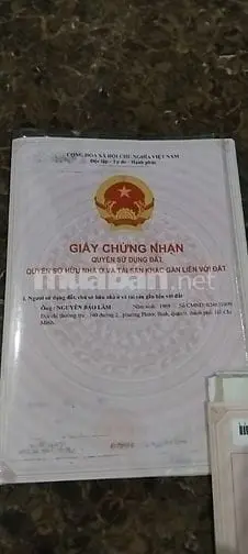 Cần Bán Nhà Mặt Tiền Phường Tăng Nhơn Phú Tphcm