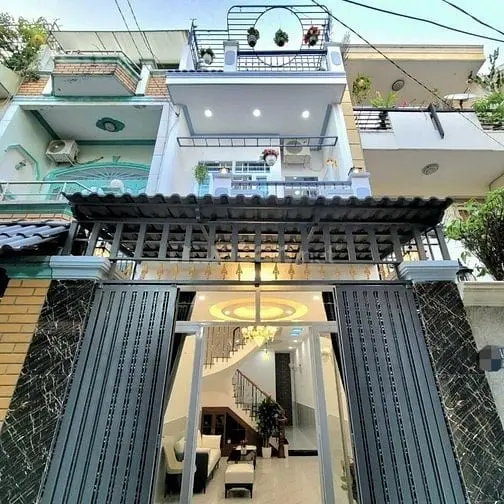 Giảm 200Tr. Nhà 59M² Nguyễn Xí, Bình Thạnh Xây Trệt 3 Lầu. Gần Vincom