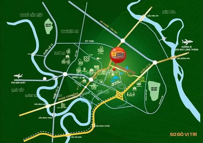 Tháp Green Diamond Viên Kim Cương Xanh Của Bcons City