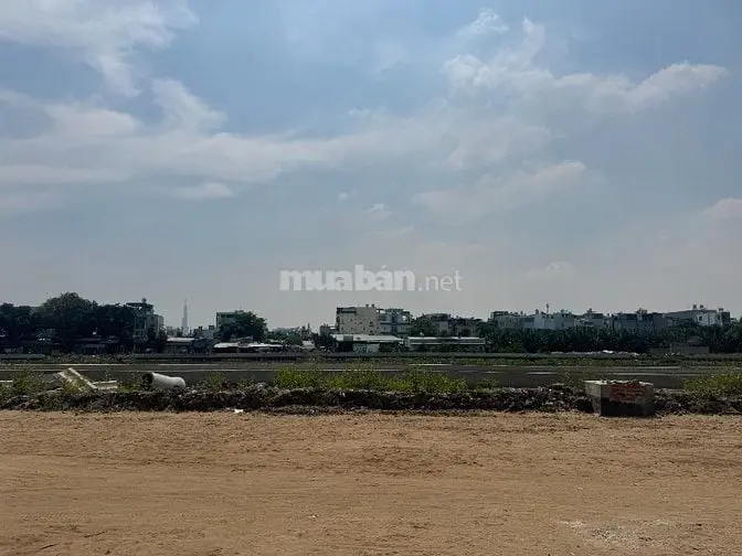 Bán Đất Mt Sông Vàm Thuật, P. Apđ, Quận 12: 18,5 X 47= 786M2, Giá 80Tỷ