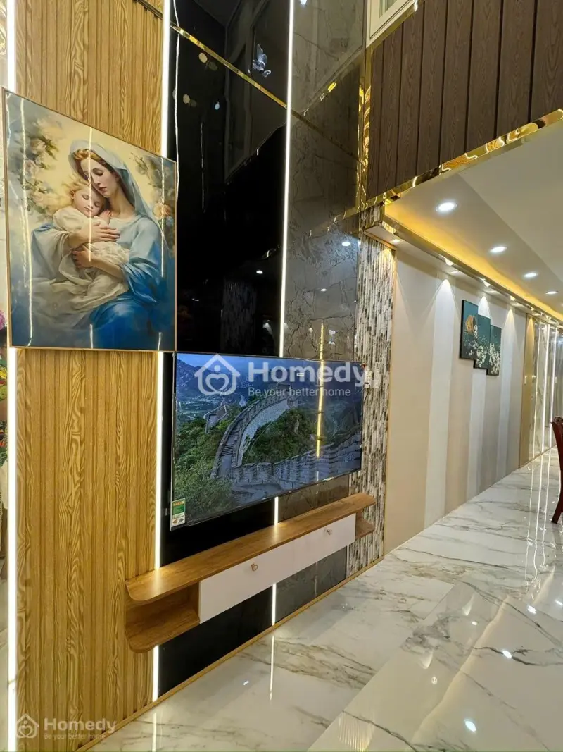 Nhà Mới Đẹp 32M2 Hxh, Cách 10M Ra Mặt Tiền, Full Nội Thất