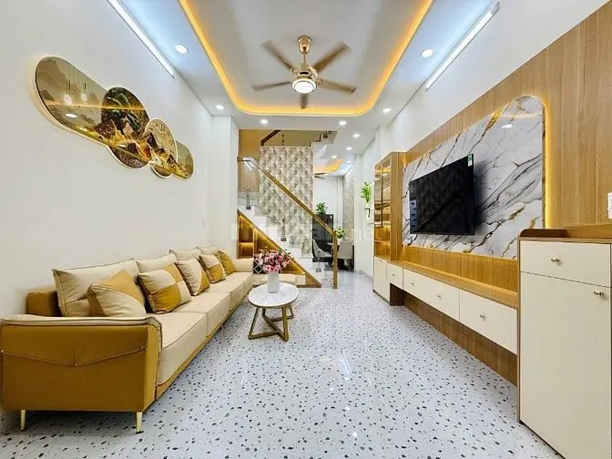 Kẹt Tiền Bán Gấp Giá Mềm Nhà 237/Phạm Văn Chiêu Đúc 2 Lầu Nhà Đep 4Pn