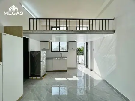 Cho Thuê Căn Hộ Dịch Vụ Có Gác, Full Nội Thất Ở Ngay Sau Sân Bay, Khu An Nịn