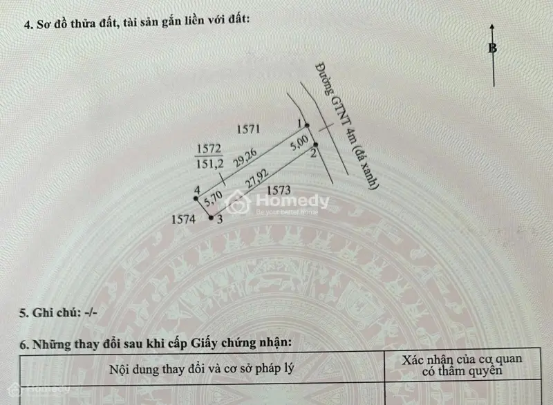 Nền Đẹp, Thổ Cư _Dt 151M2 Đường Liên Ấp 4M, Tại Kcn Thuận Đạo, Giá 1 Tỷ 290
