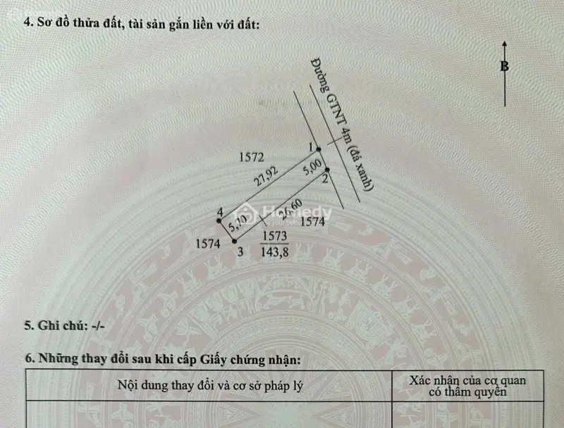 Nền Đẹp Dt 143M2 Thổ Cư, Đường Liên Ấp 4M, Kcn Thuận Đạo, Shr - Giá 1 Tỷ 230