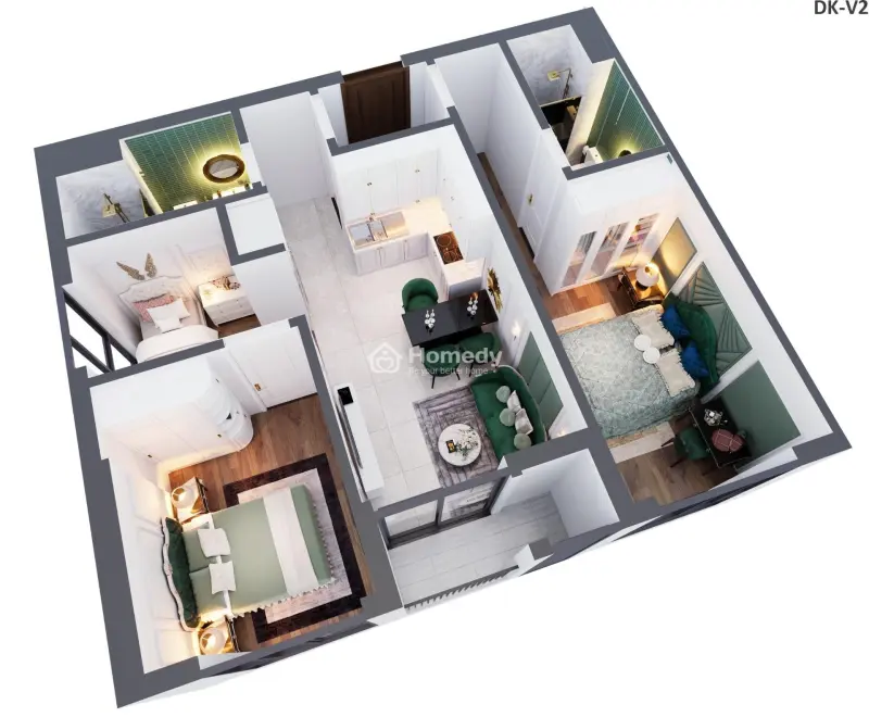 Bán Chung Cư Sentosa Căn Dukey Vị Trí Đẹp - Giá Đầu Tư Tại Thời Điểm Lh:0783.599.***