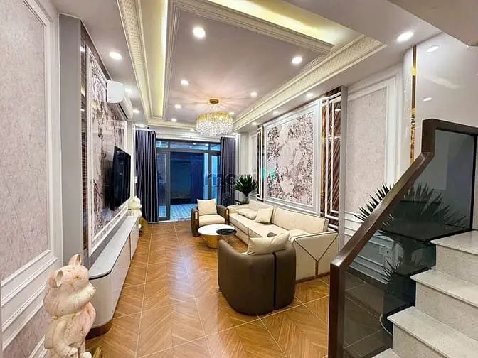 Nhà Phố Tân Cổ Điển Tuyệt Đẹp 3 Lầu St Hẻm Xe Hơi Lý Phục Man, Quận 7