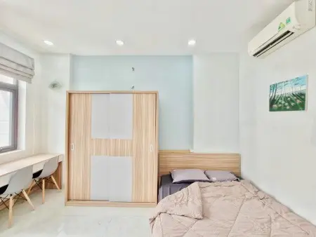 Cho Thuê Căn Hộ Studio 30M2 – Full Nội Thất – Ban Công / Máy Giặt Riêng– Khu Etown, Tân Bình